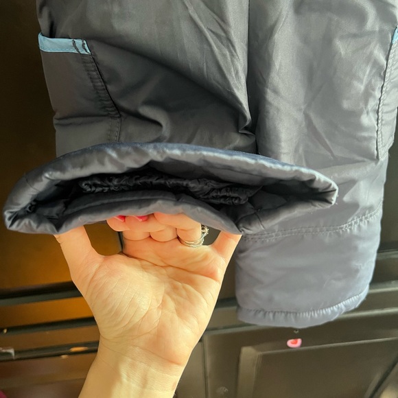 Carters Snowsuit 2 piece Jacket Snowpants Size 12 M Baby Puffer Winter Hood Blue - Picture 8 of 8